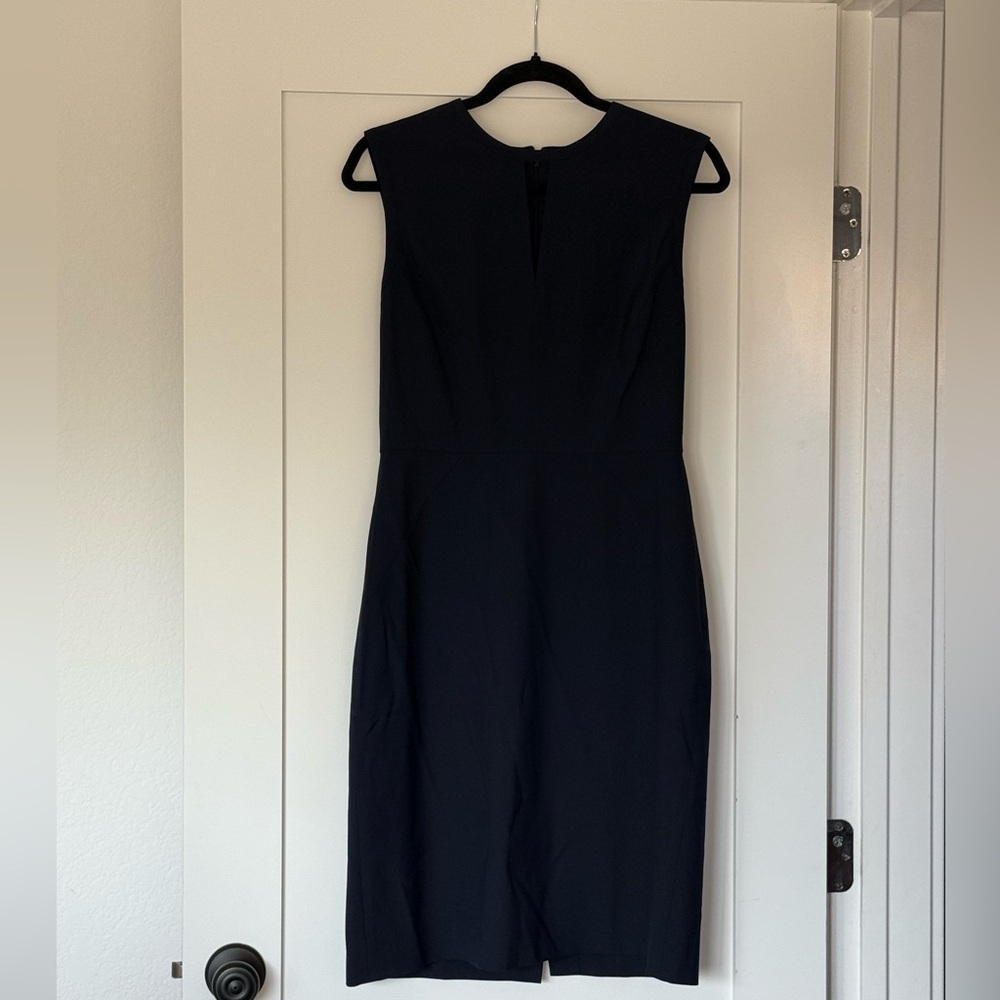 J Crew Navy Sheath Dress